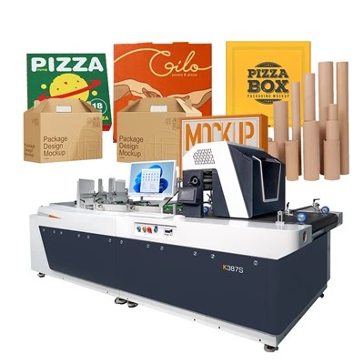 Digitale Pizzakarton-Druckmaschine
